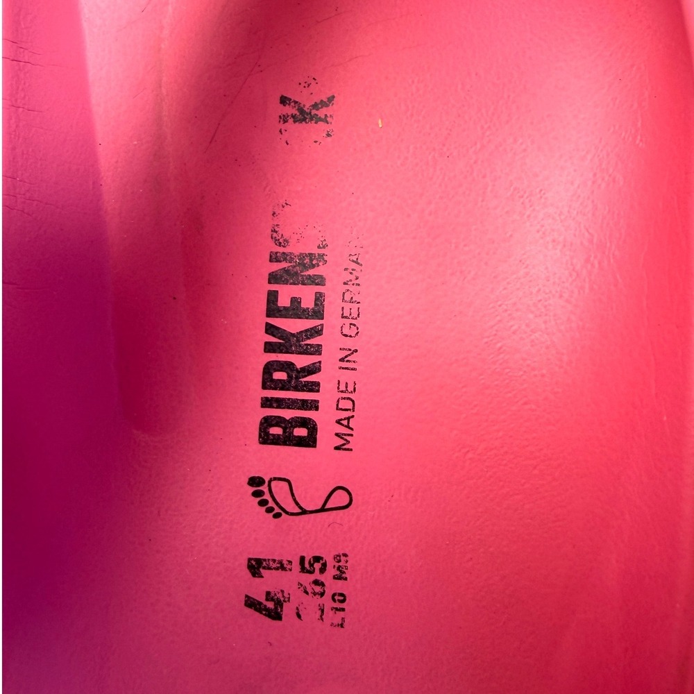 Birkenstock Honolulu EVA Sandals 41 Pink Waterproof Thong Flip Flop Watermelon - Picture 9 of 12
